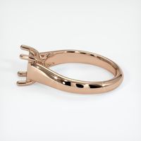 18K Rose Gold Solitaire Ring Setting Image