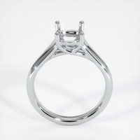 10K White Gold Solitaire Ring Setting Image