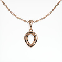 14K Rose Gold Vedic Pendant Setting Video