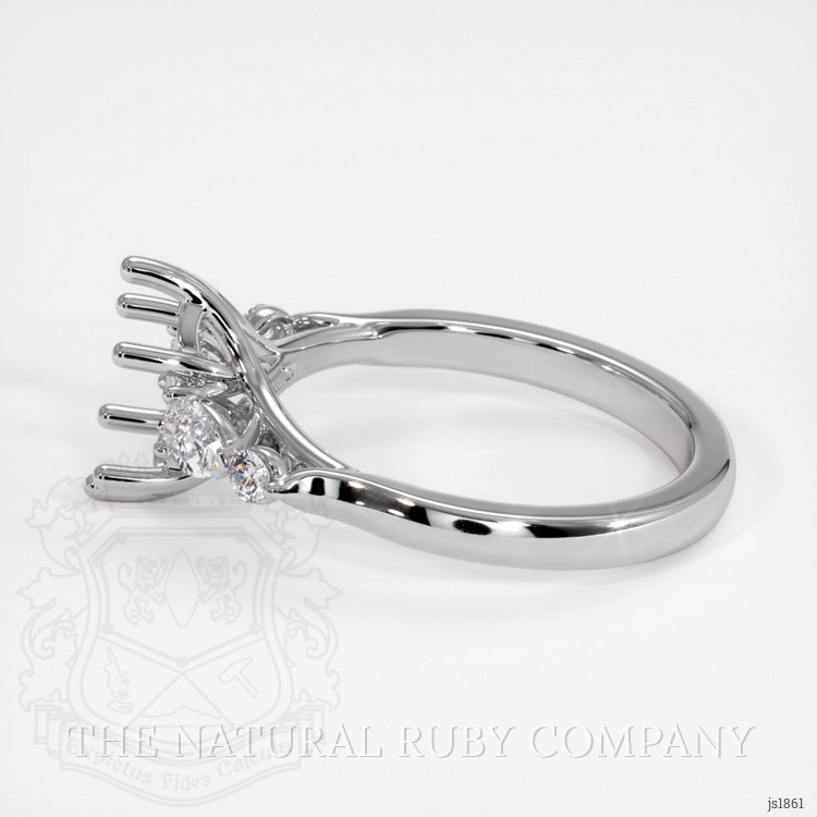 Platinum 950 Antique Style Ring Setting