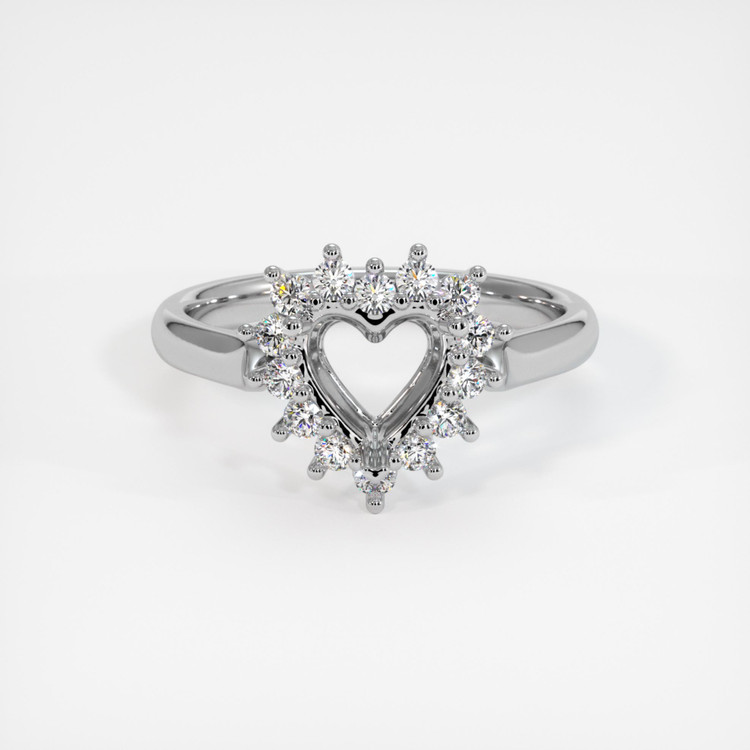 Platinum 950 Antique Style Ring Setting