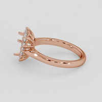 14K Rose Gold Antique Style Ring Setting Image