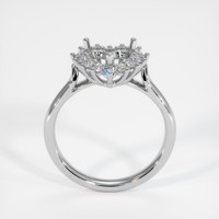 18K White Gold Antique Style Ring Setting Image