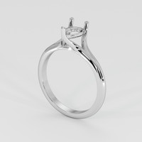 Platinum 950 Solitaire Ring Setting Video