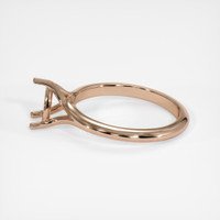 18K Rose Gold Solitaire Ring Setting Image