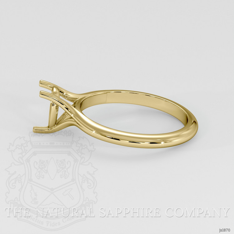 14K Yellow Gold Solitaire Ring Setting