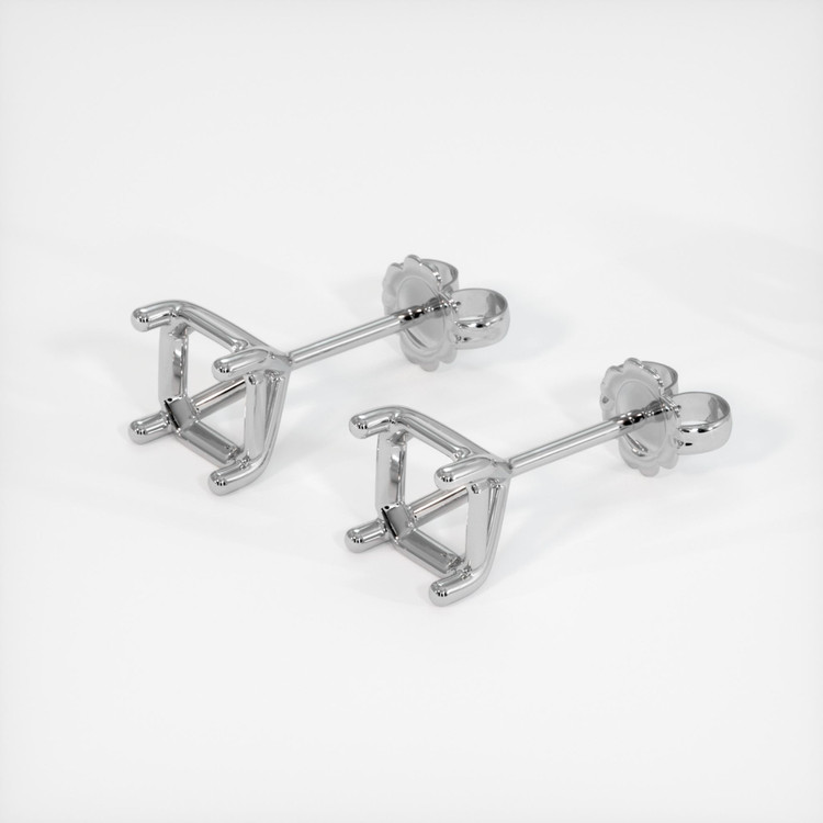 Platinum 950 Studs Earring Setting