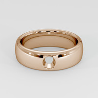 14K Rose Gold Vedic Ring Setting Image