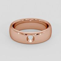 14K Rose Gold Vedic Ring Setting Image
