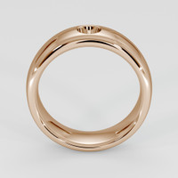 14K Rose Gold Vedic Ring Setting Image