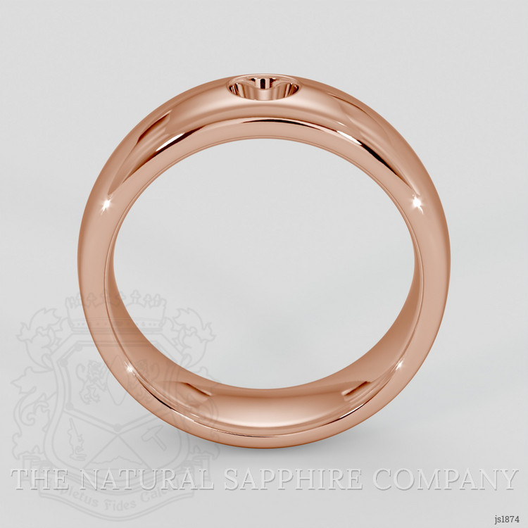 14K Rose Gold Vedic Ring Setting