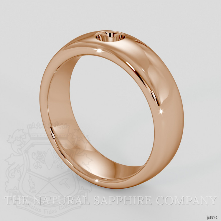 18K Rose Gold Vedic Ring Setting