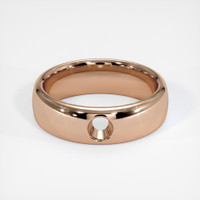 18K Rose Gold Vedic Ring Setting Image