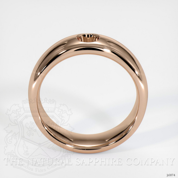 18K Rose Gold Vedic Ring Setting