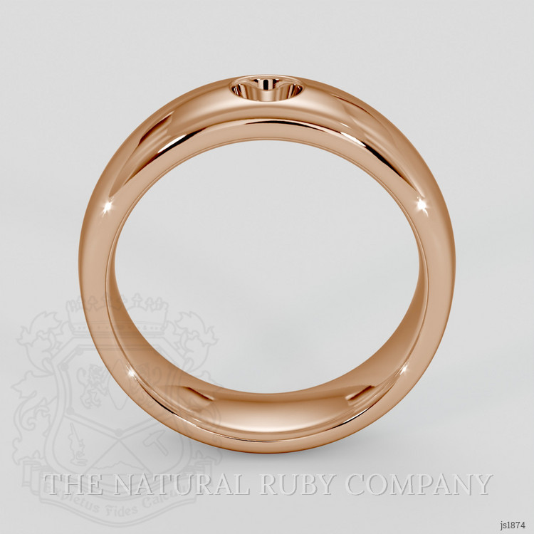18K Rose Gold Vedic Ring Setting