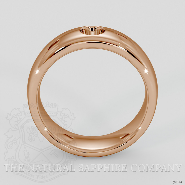 18K Rose Gold Vedic Ring Setting