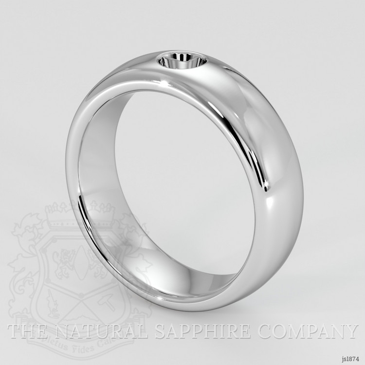 10K White Gold Vedic Ring Setting