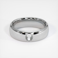 14K White Gold Vedic Ring Setting Image