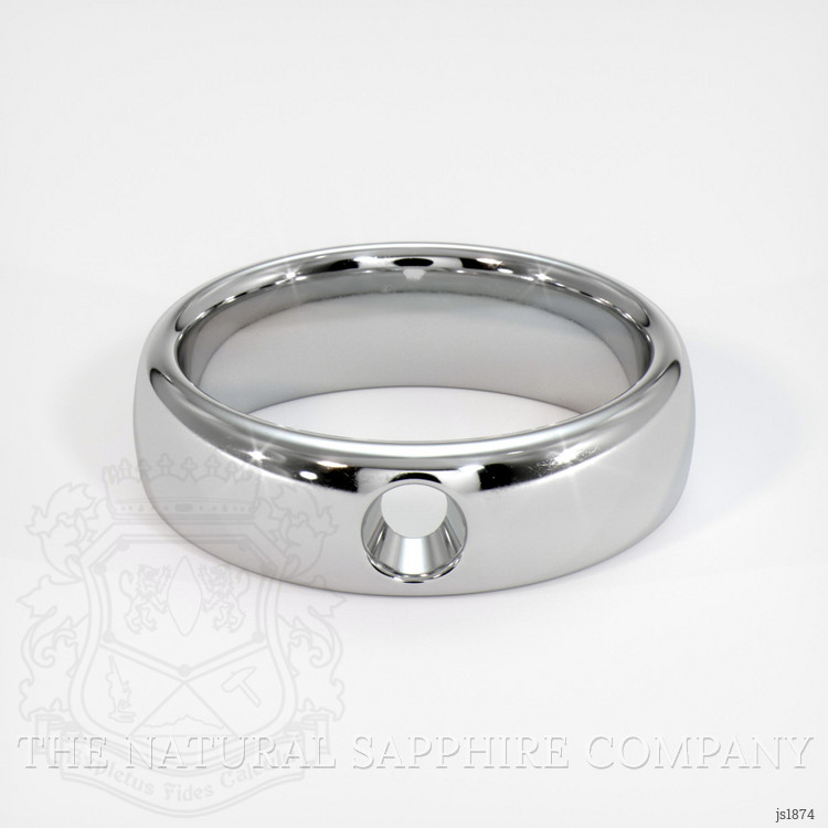 14K White Gold Vedic Ring Setting