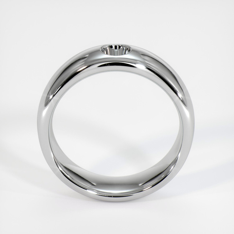 14K White Gold Vedic Ring Setting