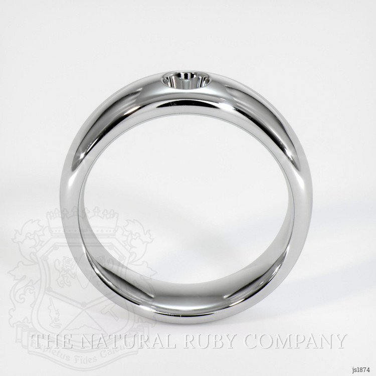 14K White Gold Vedic Ring Setting