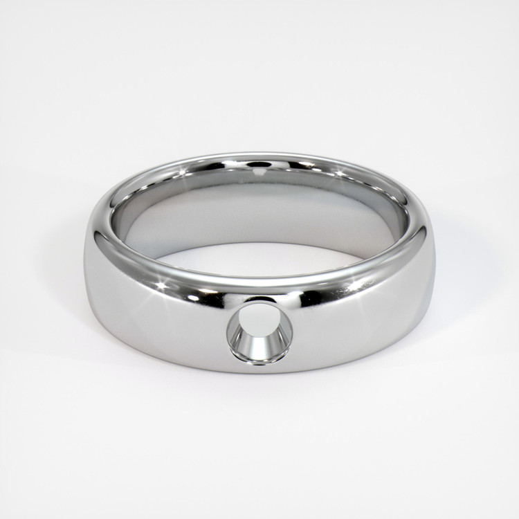 18K White Gold Vedic Ring Setting