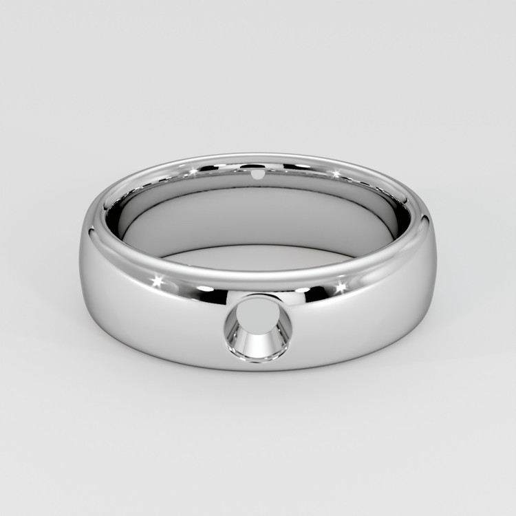 18K White Gold Vedic Ring Setting