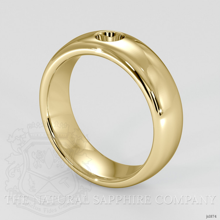 10K Yellow Gold Vedic Ring Setting