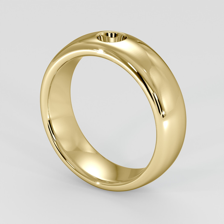 10K Yellow Gold Vedic Ring Setting