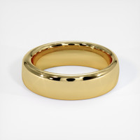 14K Yellow Gold Vedic Ring Setting Image