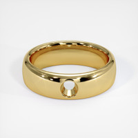 18K Yellow Gold Vedic Ring Setting Image