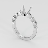 Silver Pave Ring Setting Video
