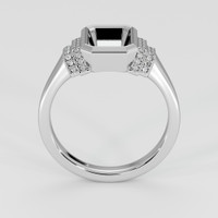Silver Pave Ring Setting Image