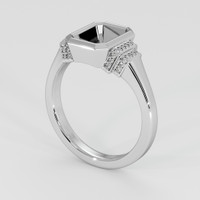 14K White Gold Pave Ring Setting Video