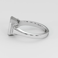 18K White Gold Pave Ring Setting Image