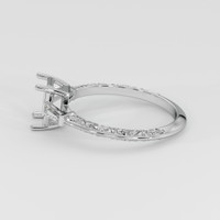 Silver Antique Style Ring Setting Image