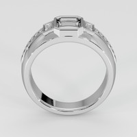 14K White Gold Pave Ring Setting Image