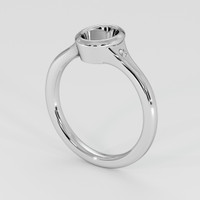 18K White Gold Three Stone Ring Setting Video