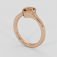 18K Rose Gold Men's Ring Setting Video