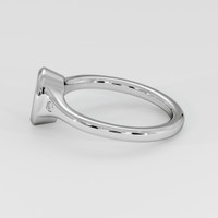 Silver Three Stone Ring Setting Image