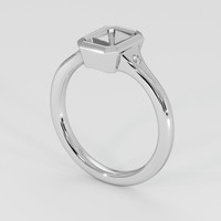 14K White Gold Three Stone Ring Setting Video