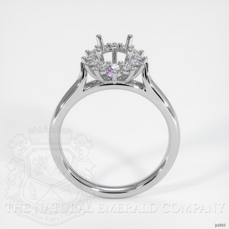 Platinum 950 Antique Style Ring Setting