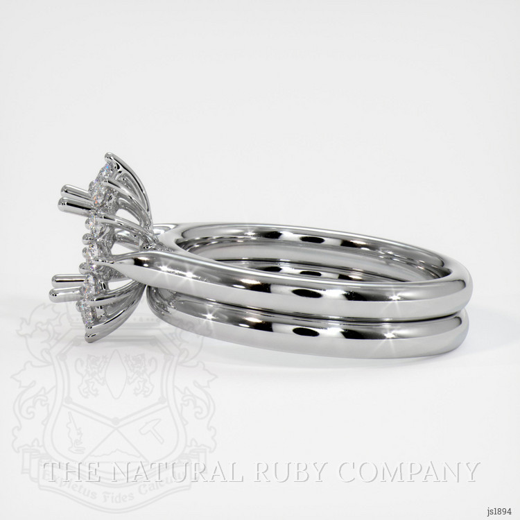 Platinum 950 Antique Style Ring Setting