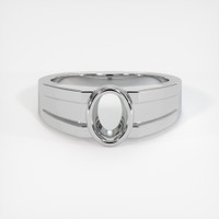 Platinum 950 Men's Ring Setting Image