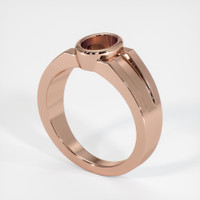 14K Rose Gold Men's Ring Setting Video