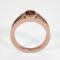 14K Rose Gold Men's Ring Setting Image