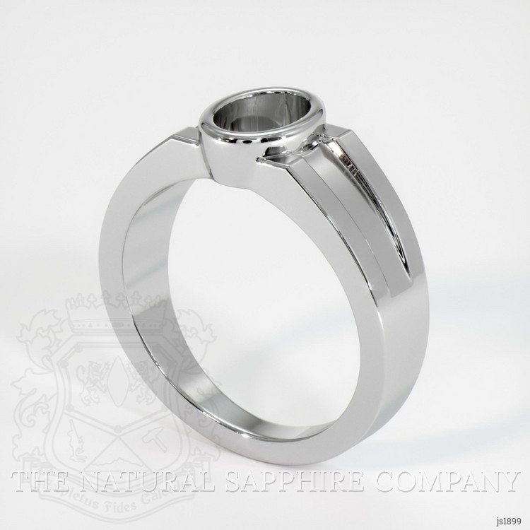 Silver Men's Ring Setting