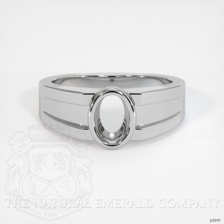 Silver Men's Ring Setting