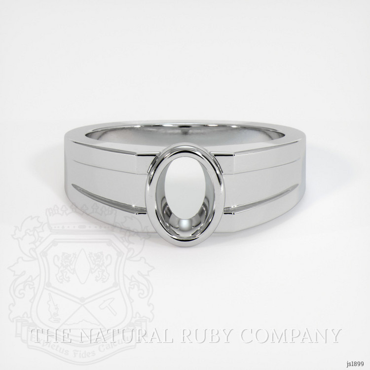 Silver Men's Ring Setting