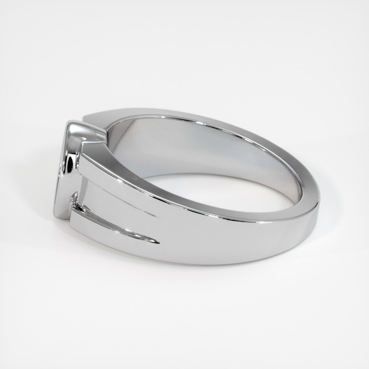 18K White Gold Men's Ring Setting